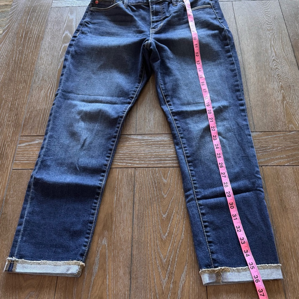 Hudson Jeans Blue Cropped Pants